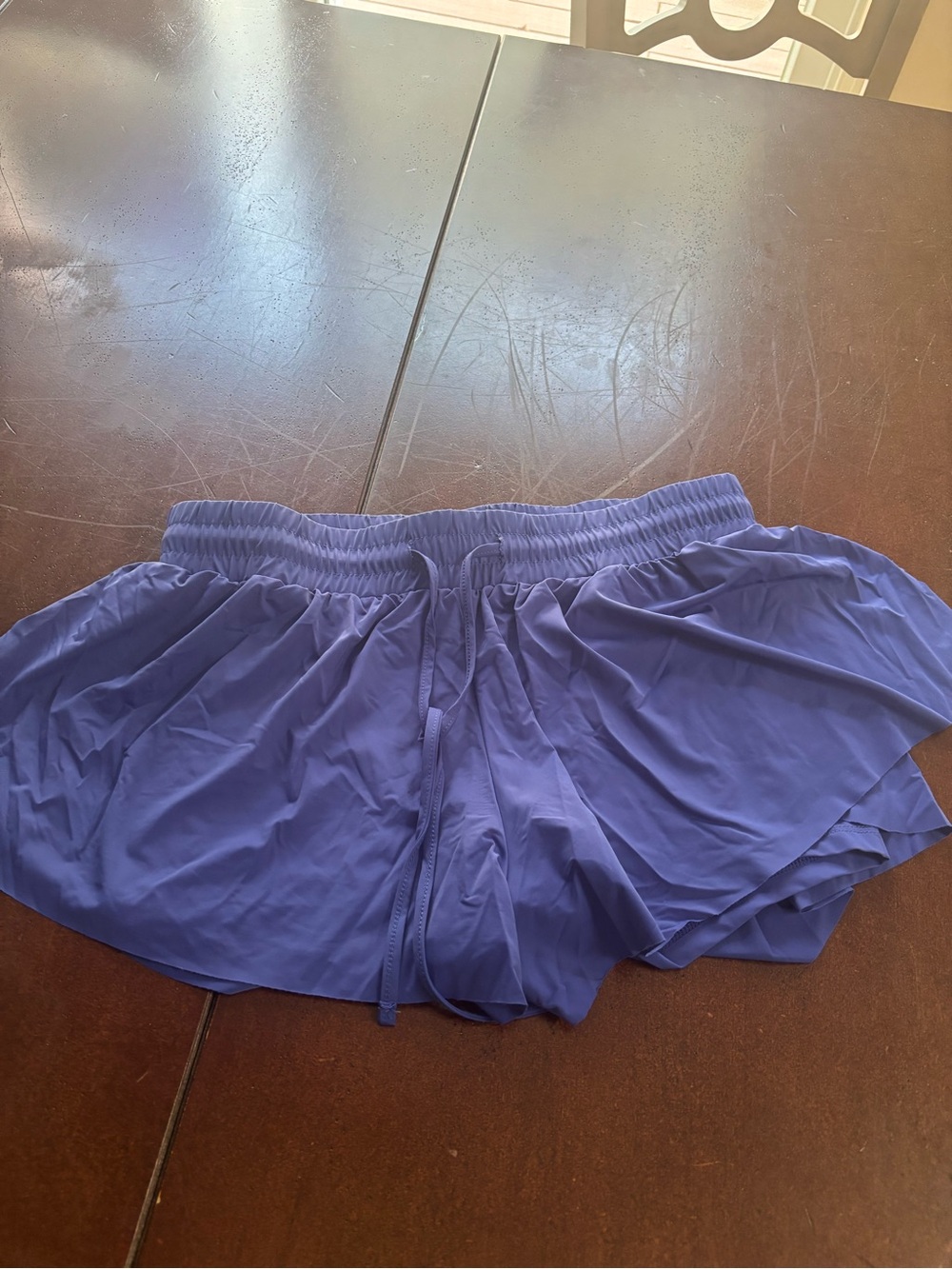 Suzette flowy nylon shorts